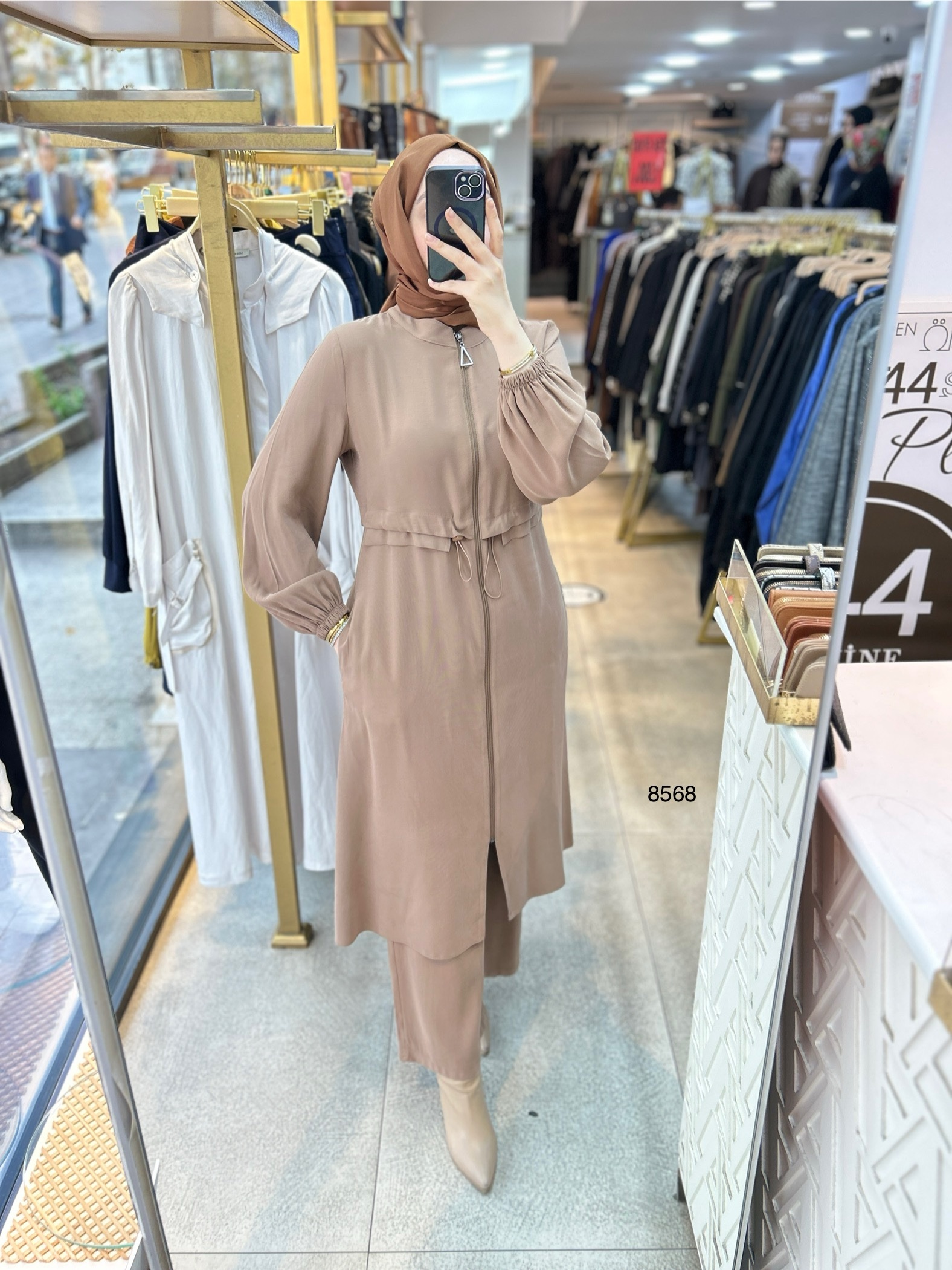 8568 Fermuarlı Takım - Görsel 15