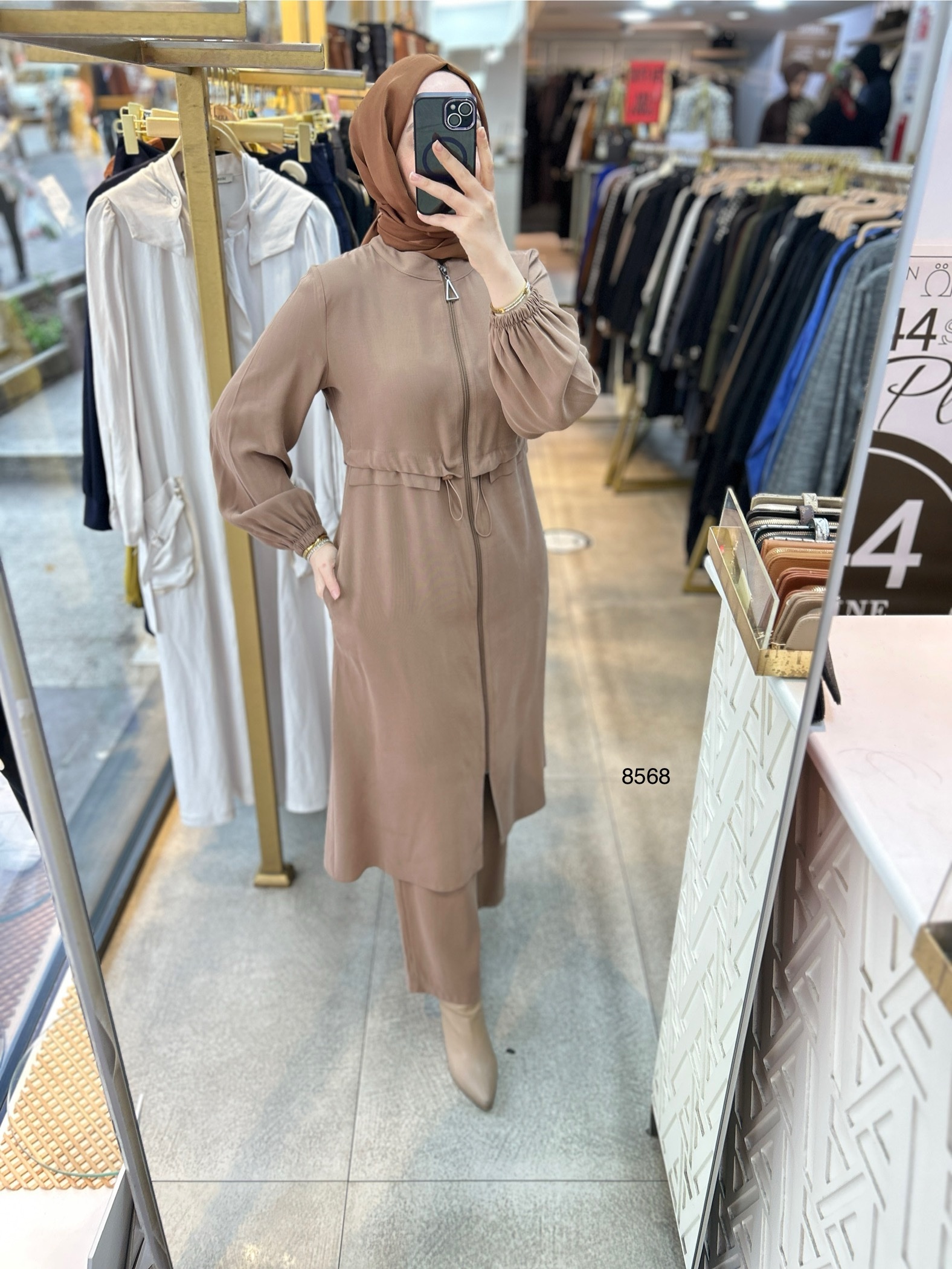 8568 Fermuarlı Takım - Görsel 16