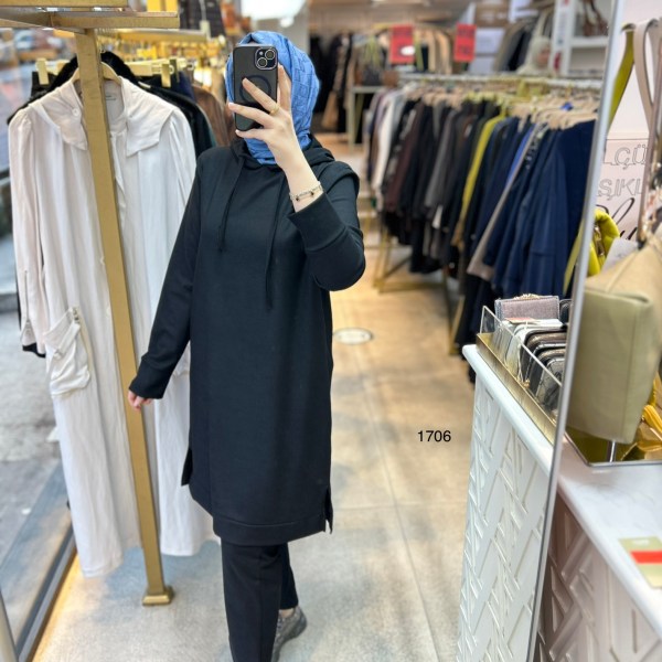 1706 Kapüşonlu Takım - Görsel 11