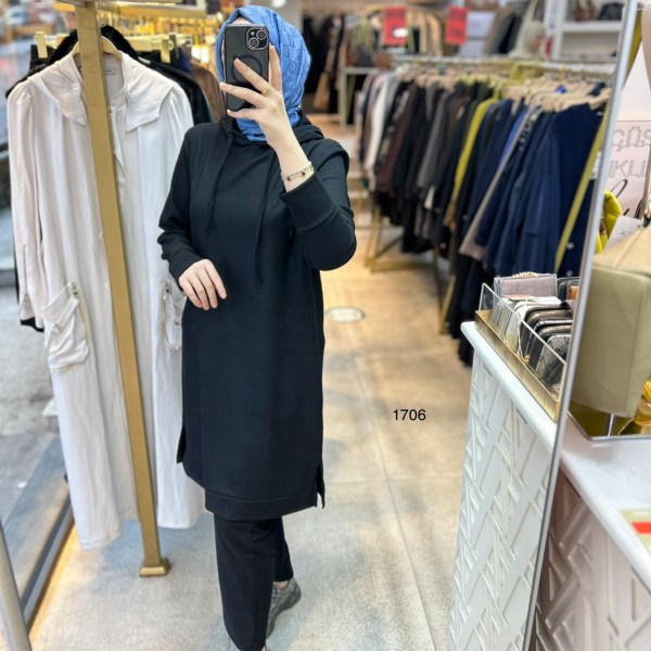 1706 Kapüşonlu Takım - Görsel 10