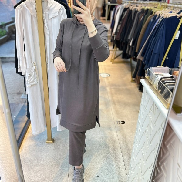 1706 Kapüşonlu Takım - Görsel 7