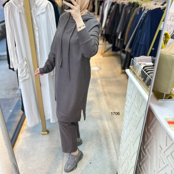 1706 Kapüşonlu Takım - Görsel 3