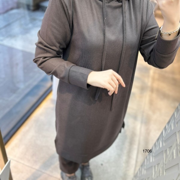1706 Kapüşonlu Takım - Görsel 6