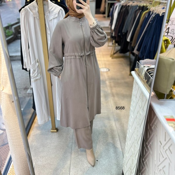 8568 Fermuarlı Takım - Görsel 3