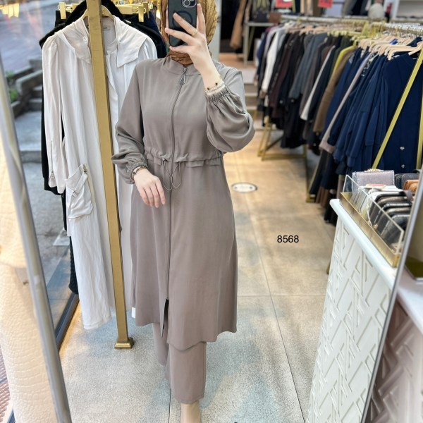 8568 Fermuarlı Takım - Görsel 4