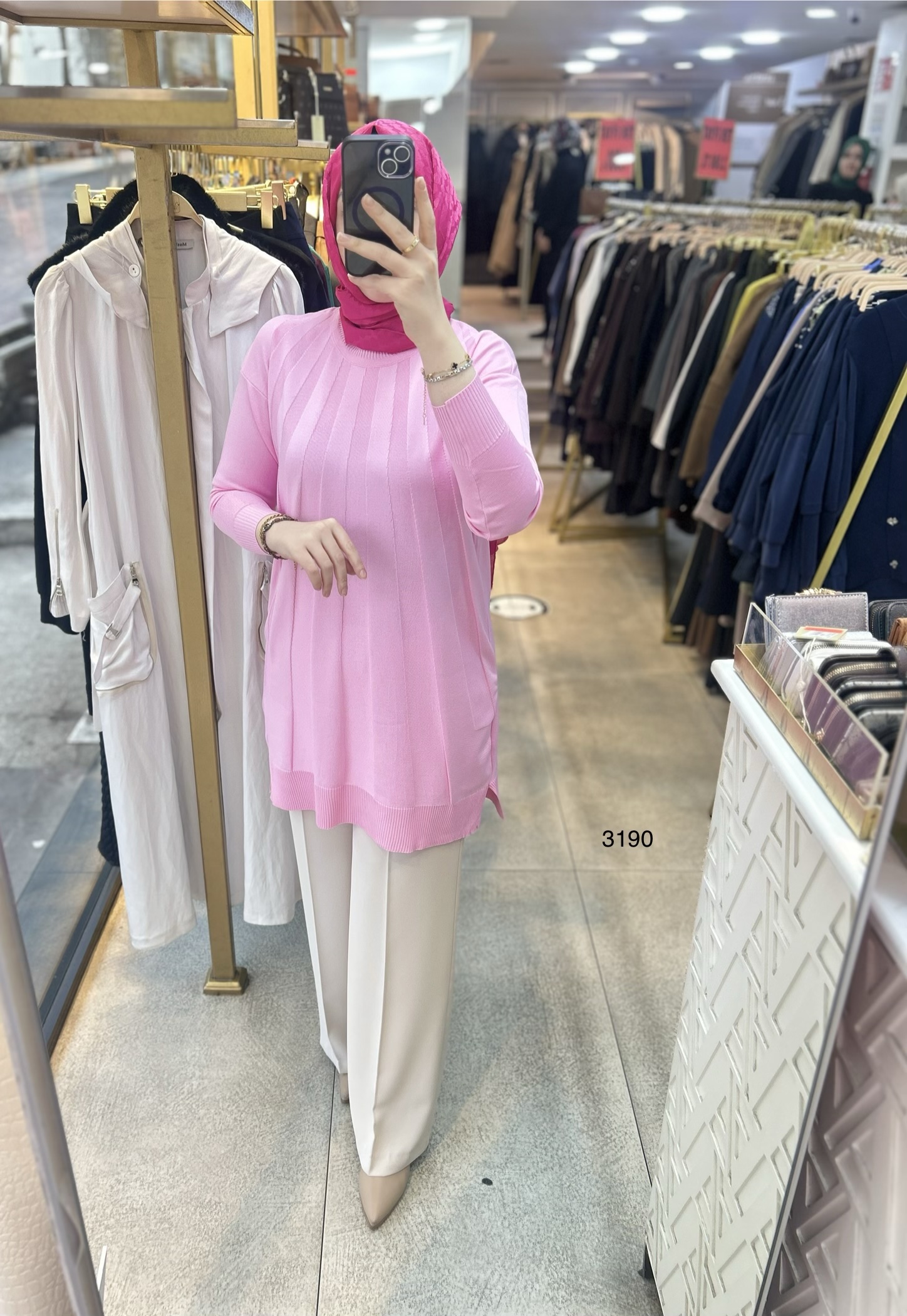 3190 Merserize triko - Görsel 3