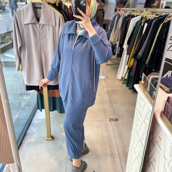 SZ2106 Selma Zaferoğlu Oysho Takım - Görsel 6