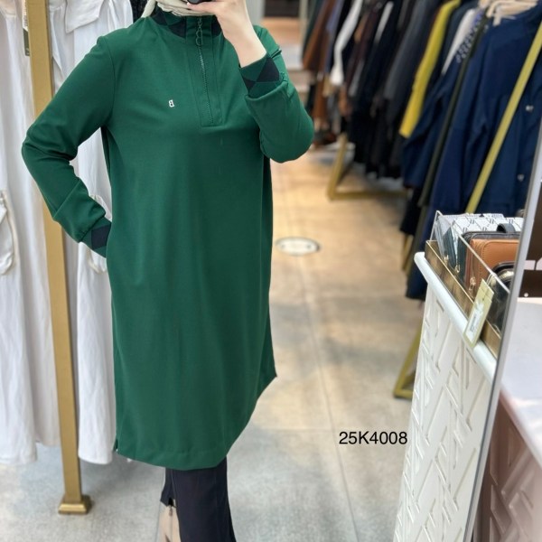 25K4008 Ribana Detaylı Tunik - Görsel 13