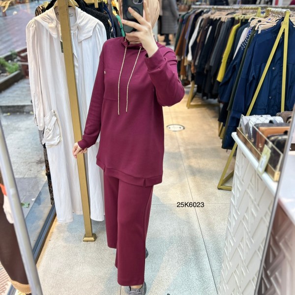 25K6023 Cep Detaylı Spor Takım - Görsel 5