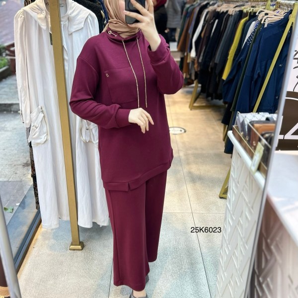 25K6023 Cep Detaylı Spor Takım - Görsel 17