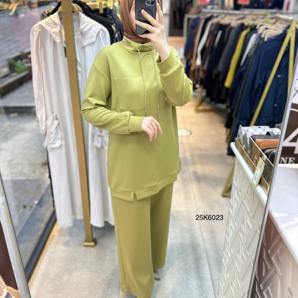 25K6023 Cep Detaylı Spor Takım - Görsel 6