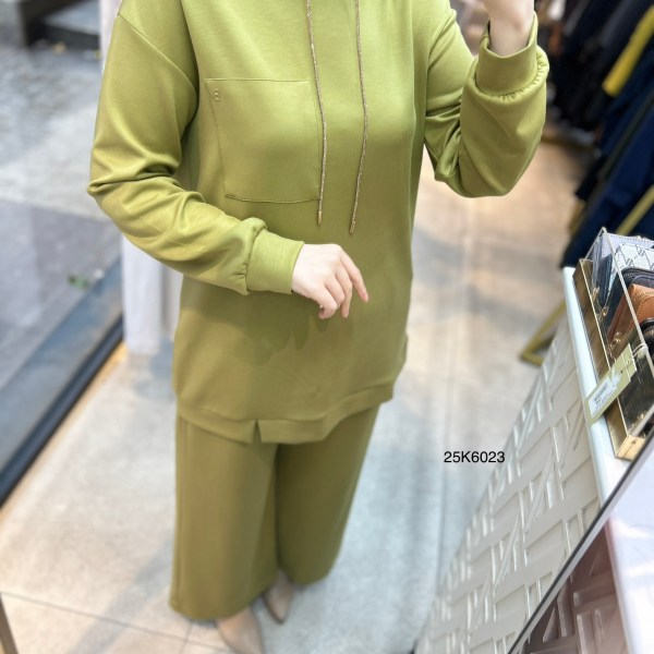 25K6023 Cep Detaylı Spor Takım - Görsel 7