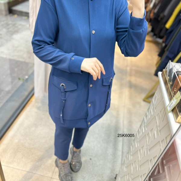 25K6005 Cep Detayı Kemerli Spor Takım - Görsel 6