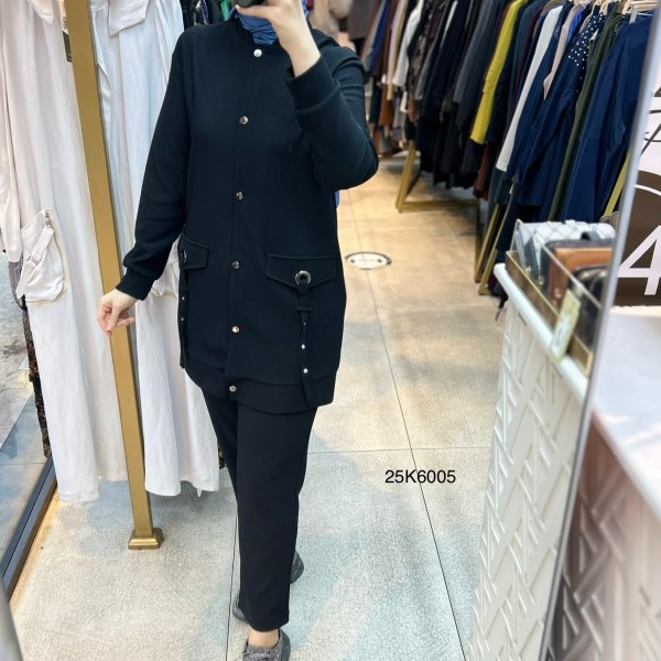 25K6005 Cep Detayı Kemerli Spor Takım - Görsel 14