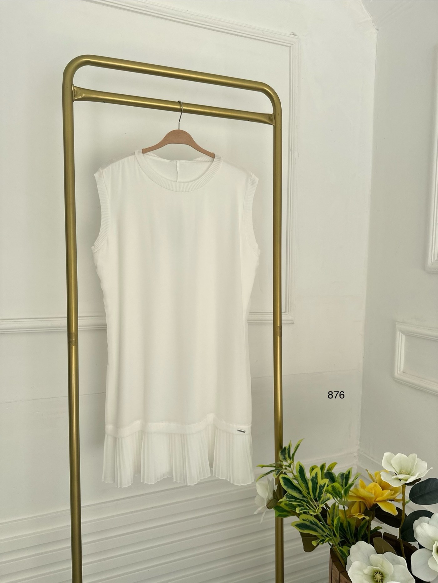 876 Piliseli Sıfır Kollu İçlik