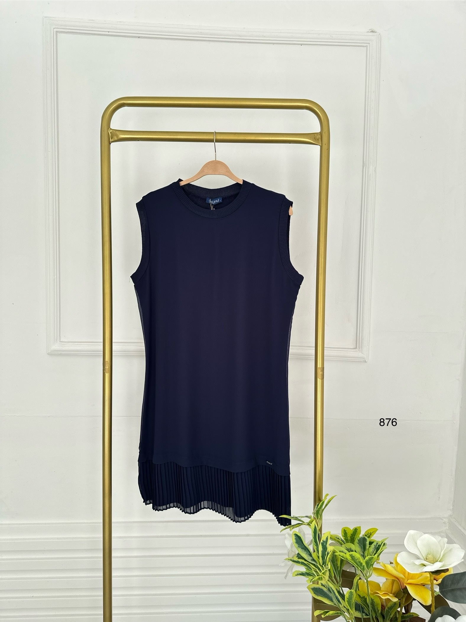 876 Piliseli Sıfır Kollu İçlik - Görsel 13