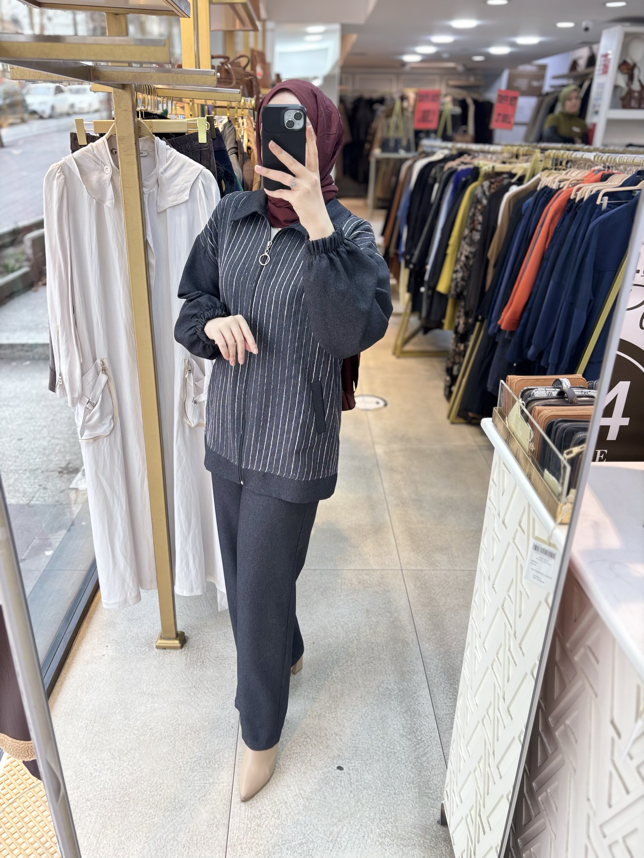 9646 Çizgili Takım - Görsel 10