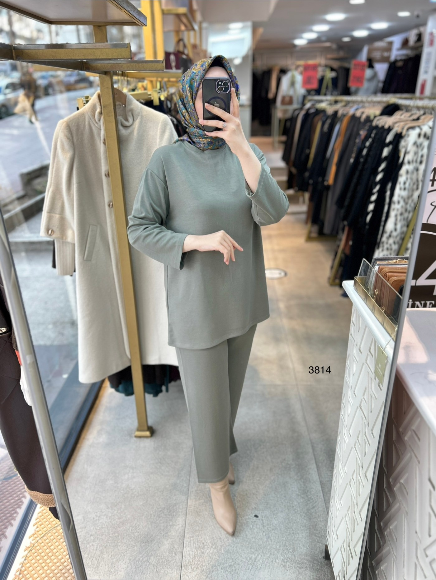 3814 Oysho Kumaş Spor Takım