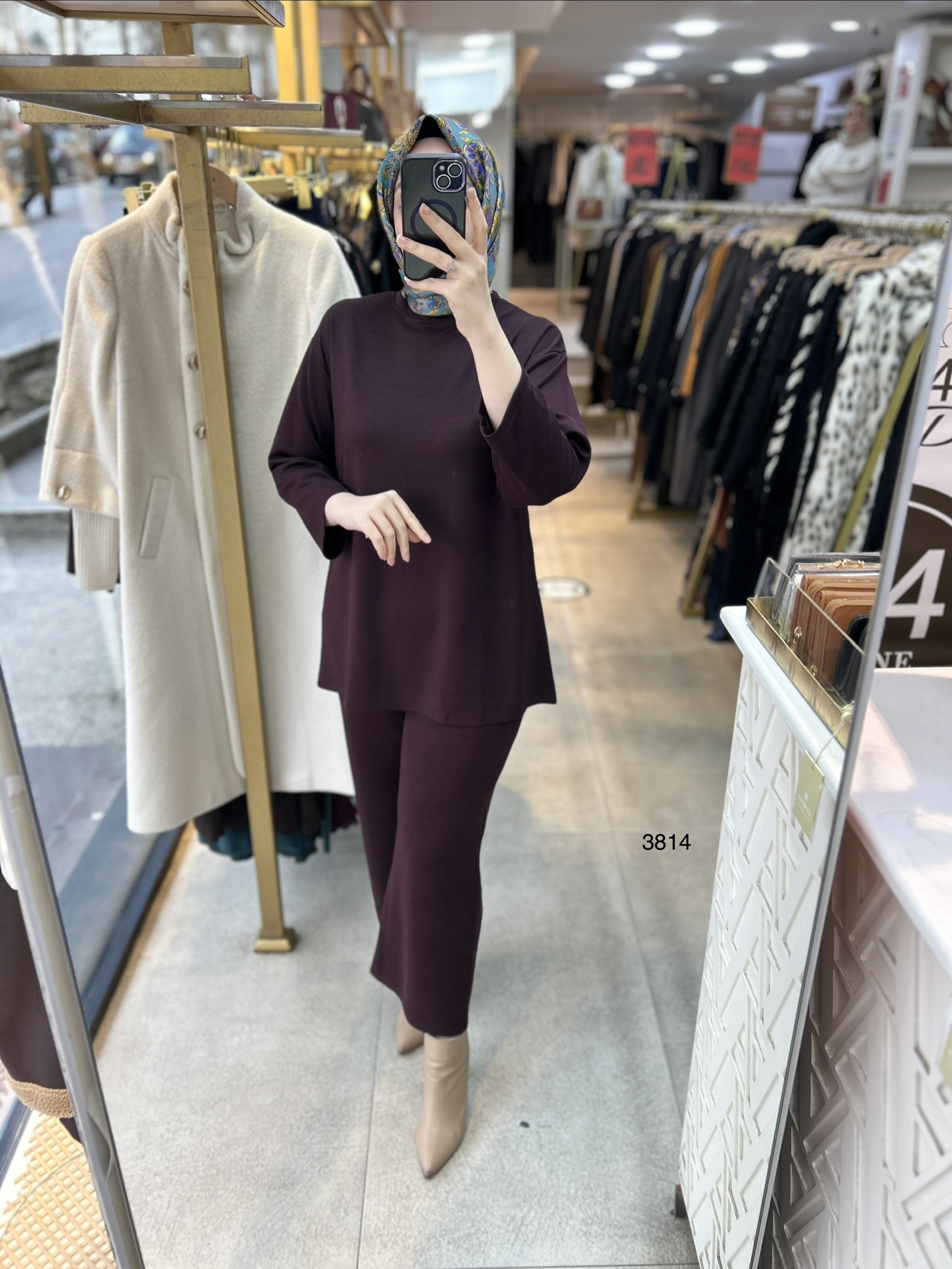 3814 Oysho Kumaş Spor Takım - Görsel 5