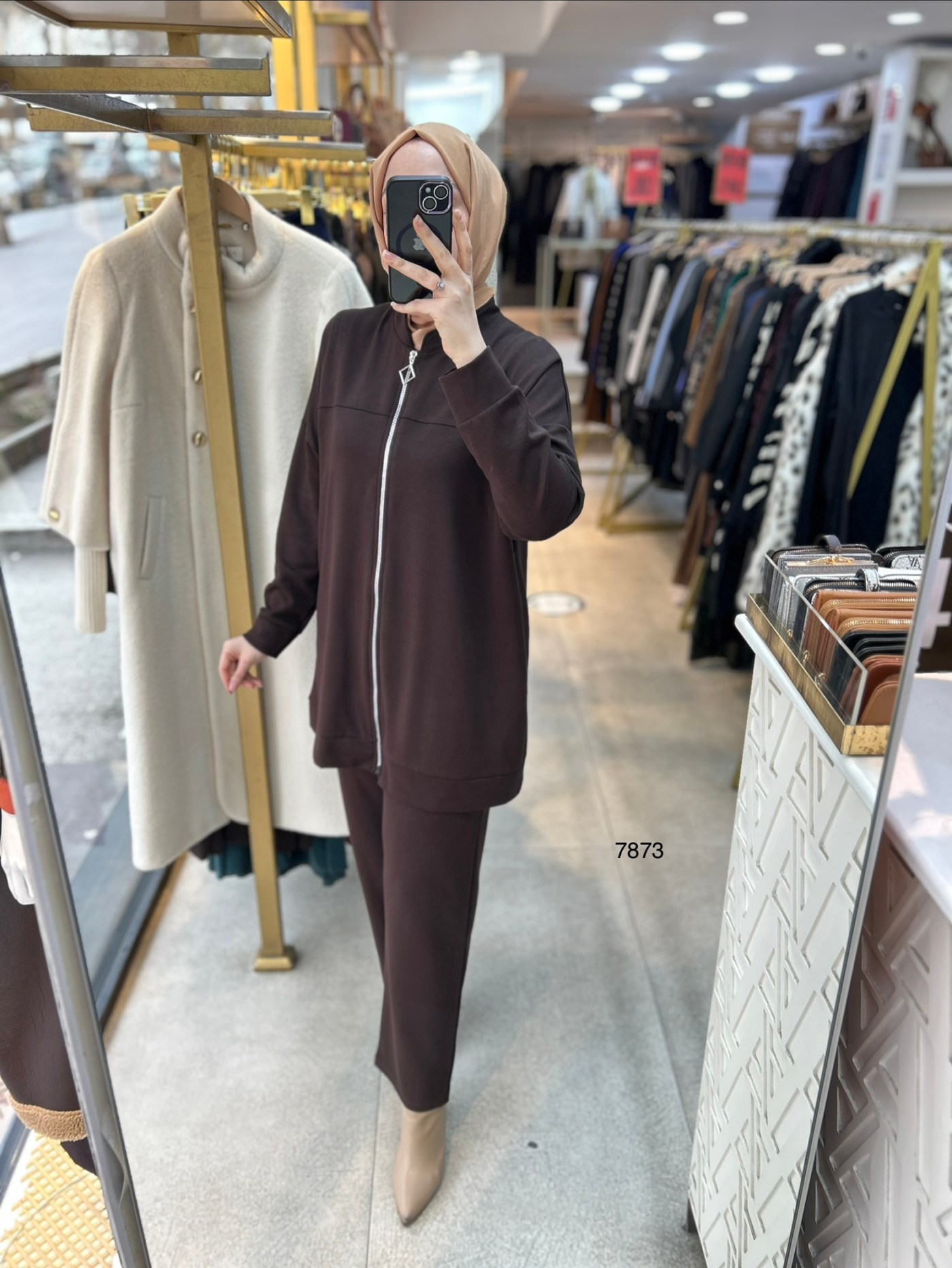 7873 Fermuarlı Spor Takım