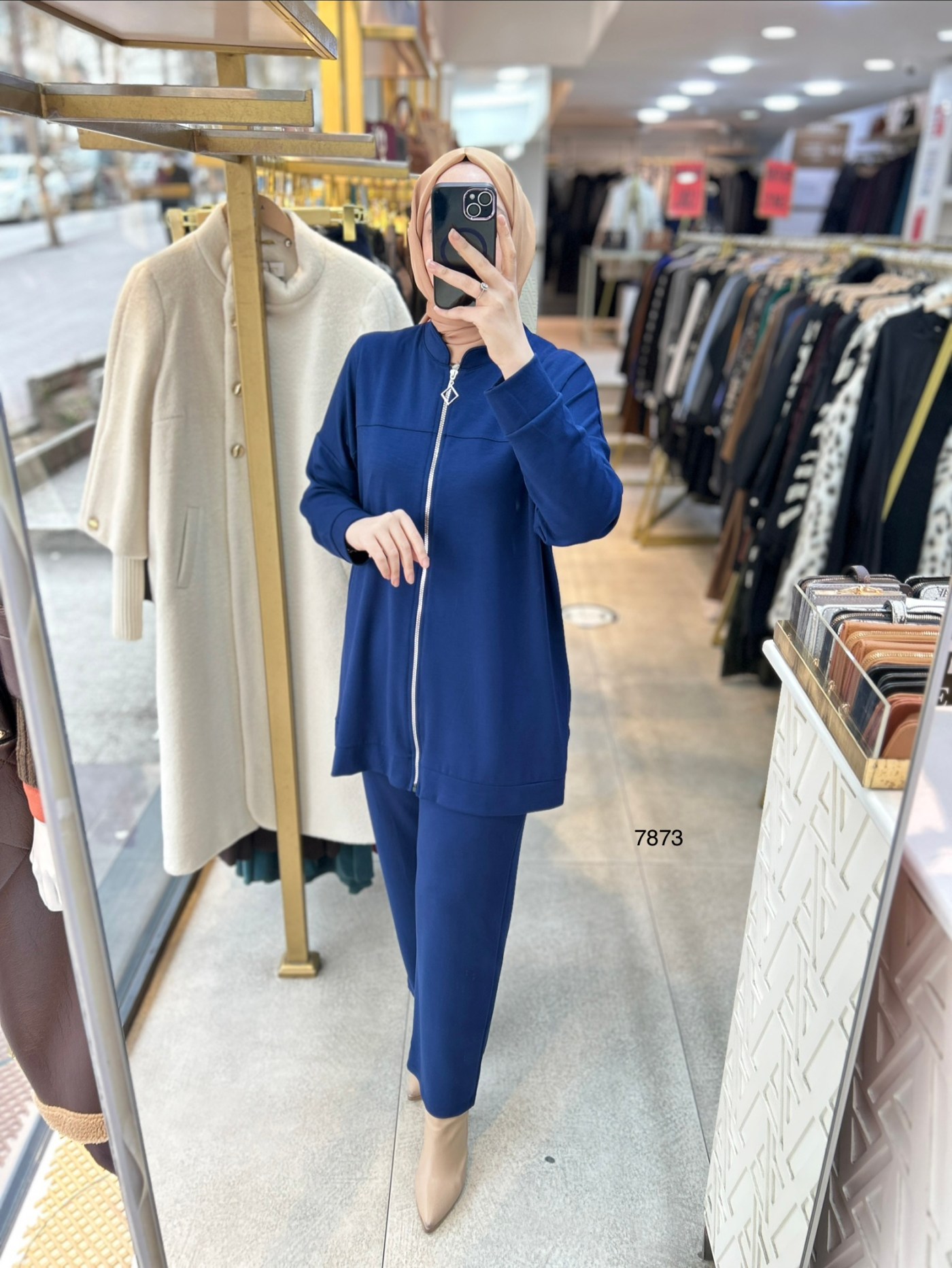 7873 Fermuarlı Spor Takım