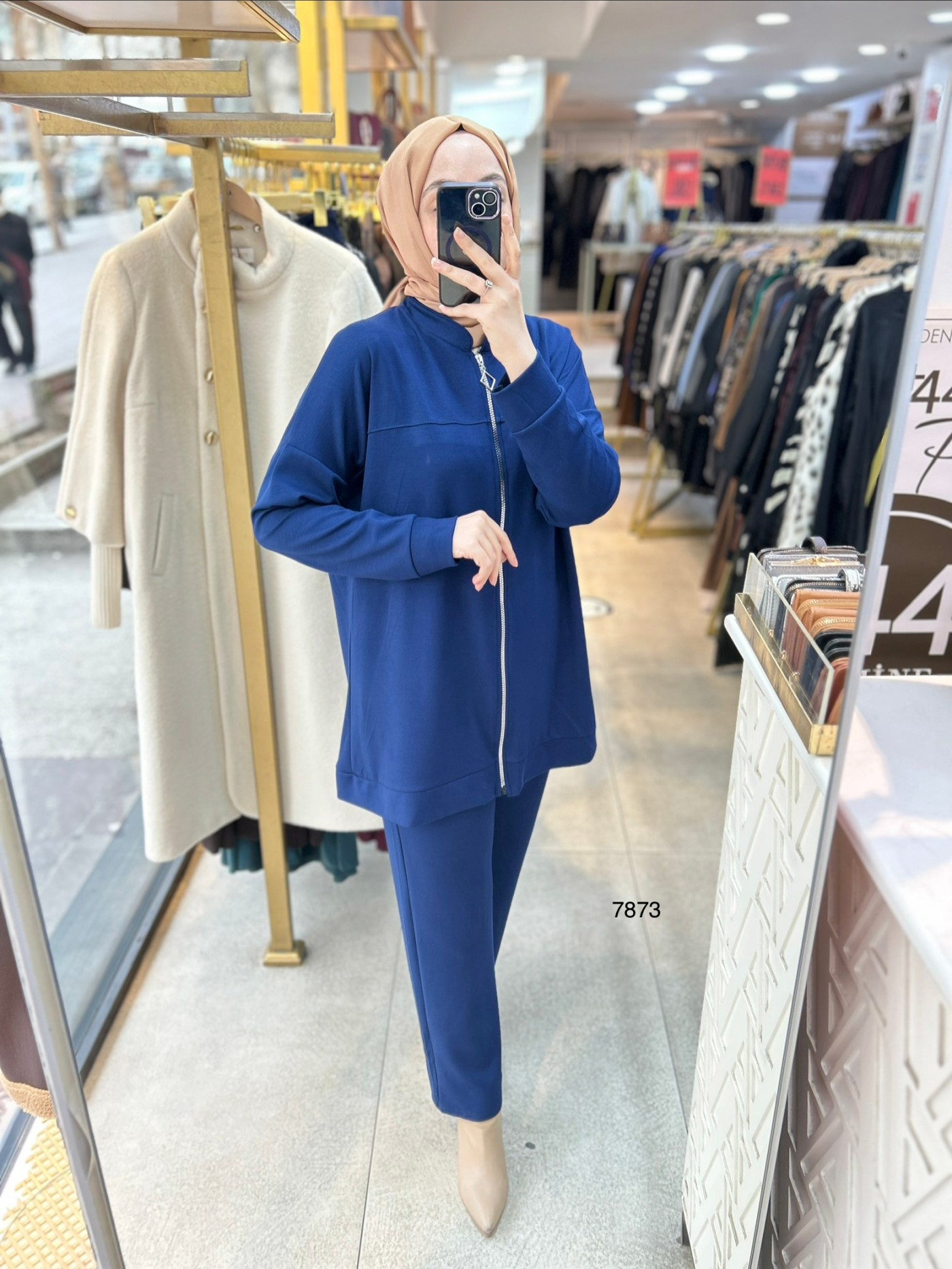 7873 Fermuarlı Spor Takım