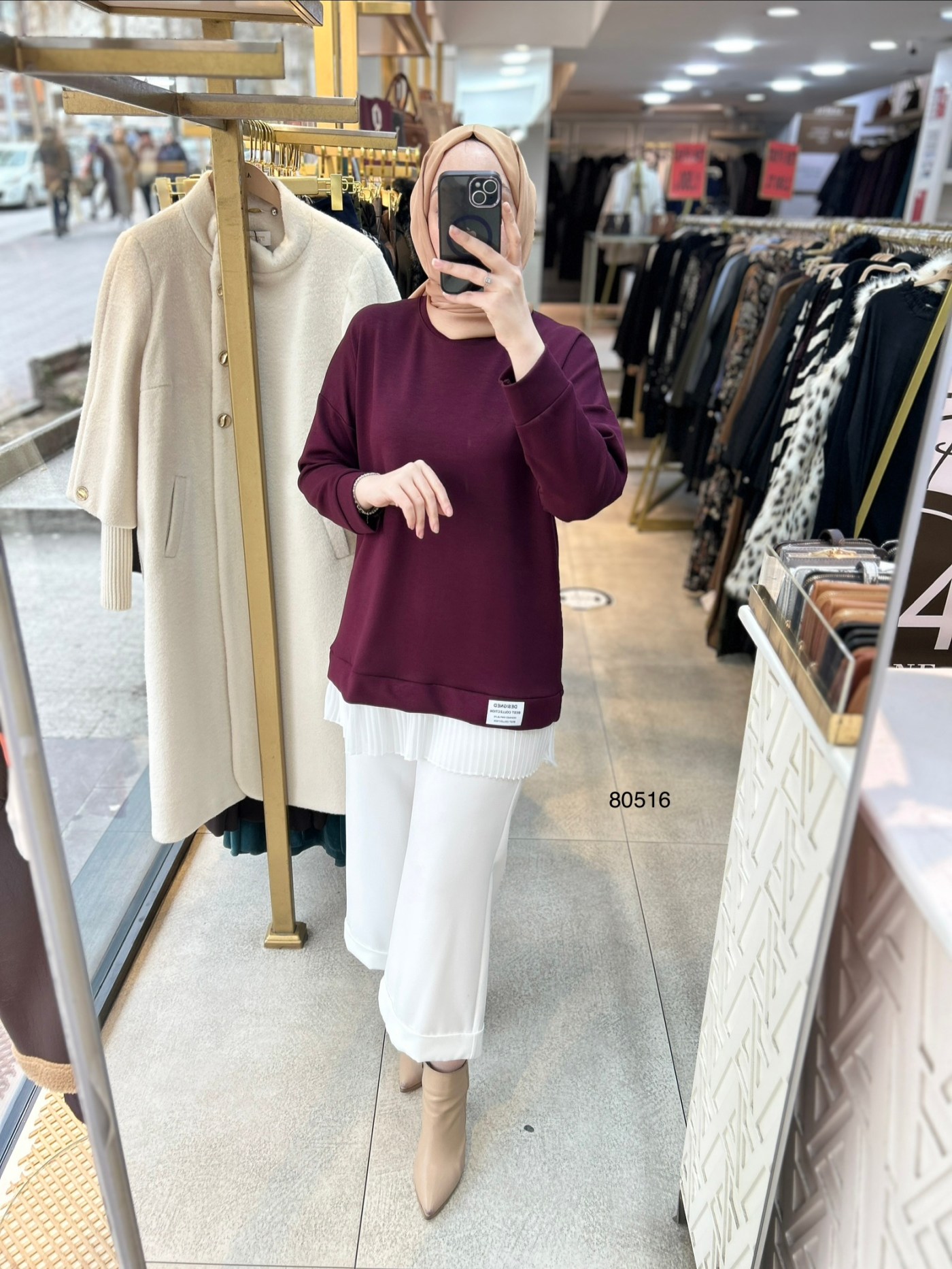 80516 Piliseli Spor Tunik