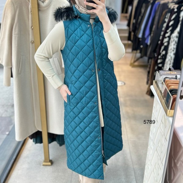 5789 Kapitone Yelek - Görsel 1