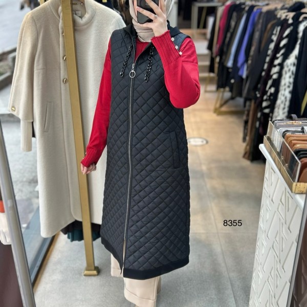 8355 Kapitone Yelek - Görsel 2