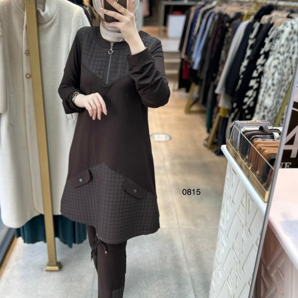 0815 Kapitone Detaylı Takım - Görsel 16