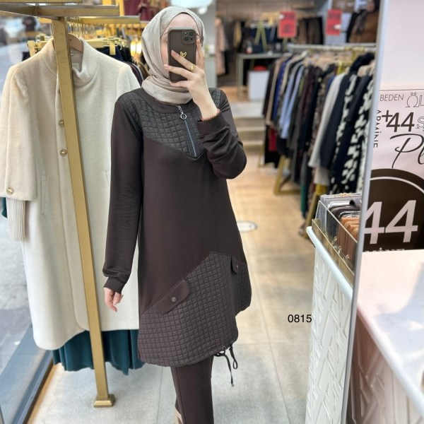 0815 Kapitone Detaylı Takım - Görsel 10