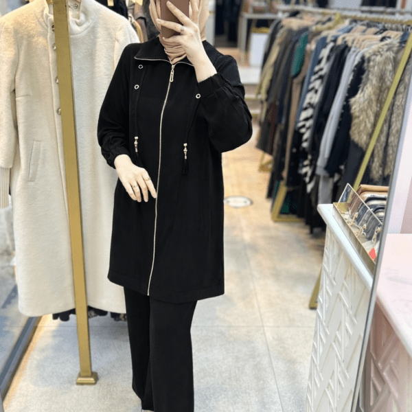 1716 Fermuarlı Gömlek Yaka Takım - Görsel 21