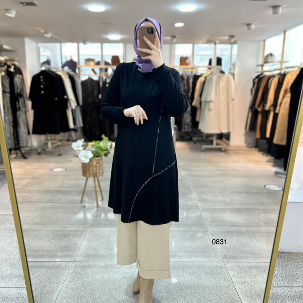 0831 Uzun Tunik - Görsel 6