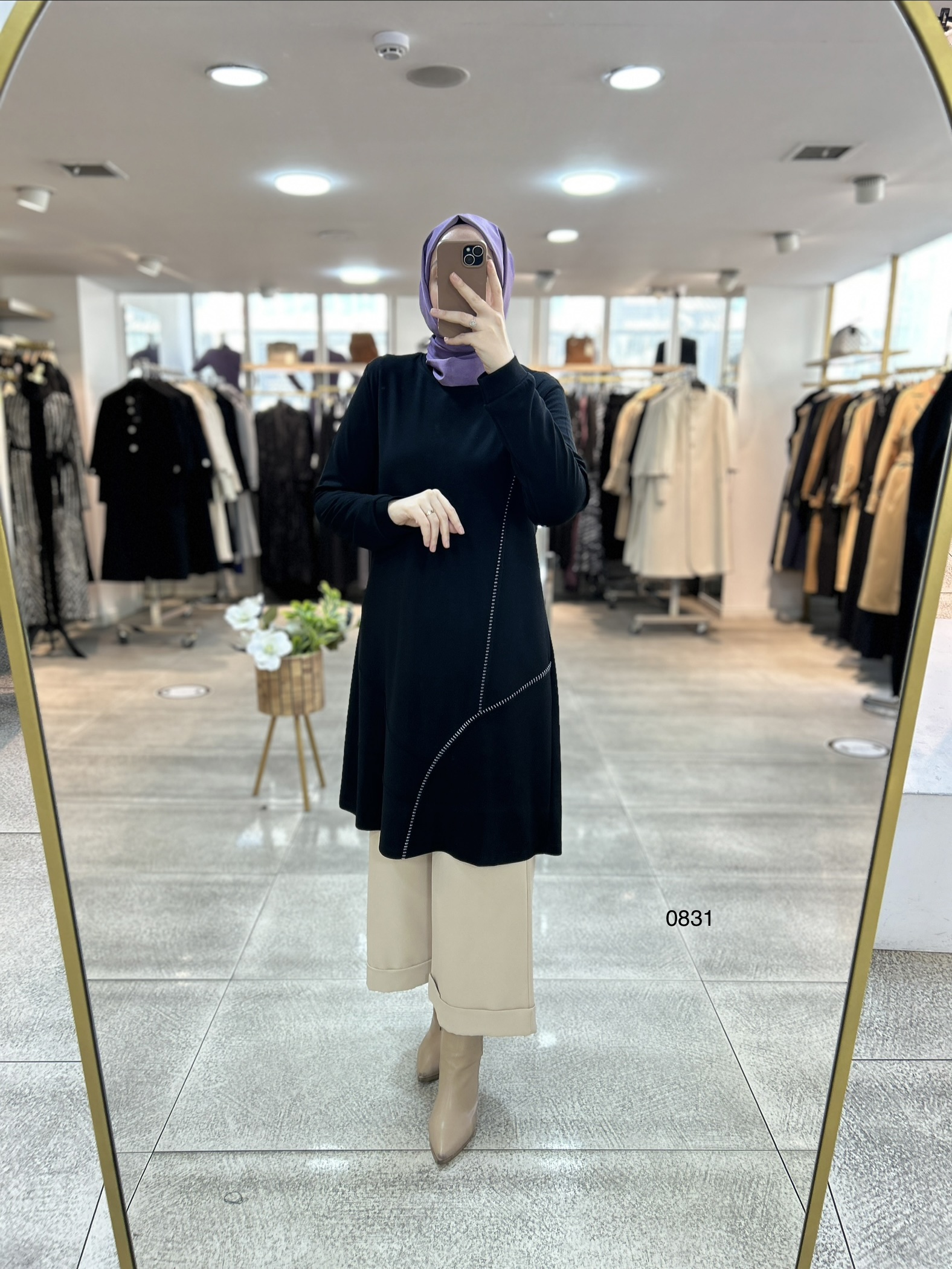 0831 Uzun Tunik - Görsel 6