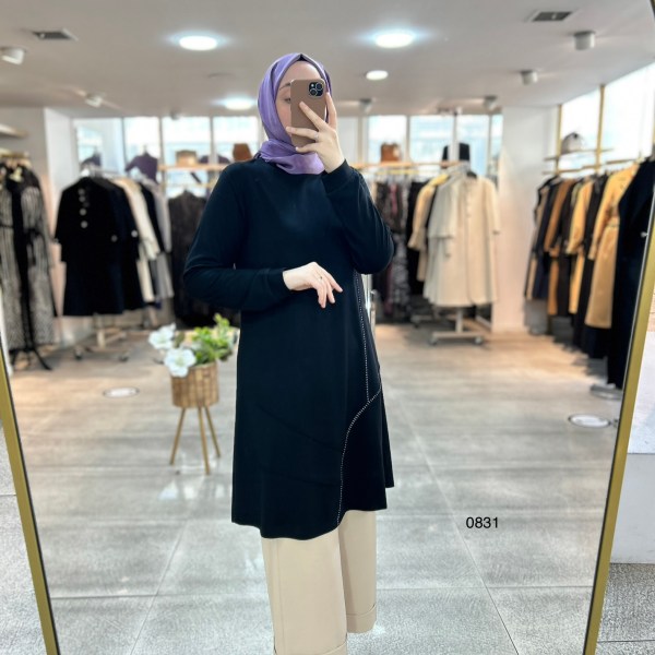 0831 Uzun Tunik - Görsel 7