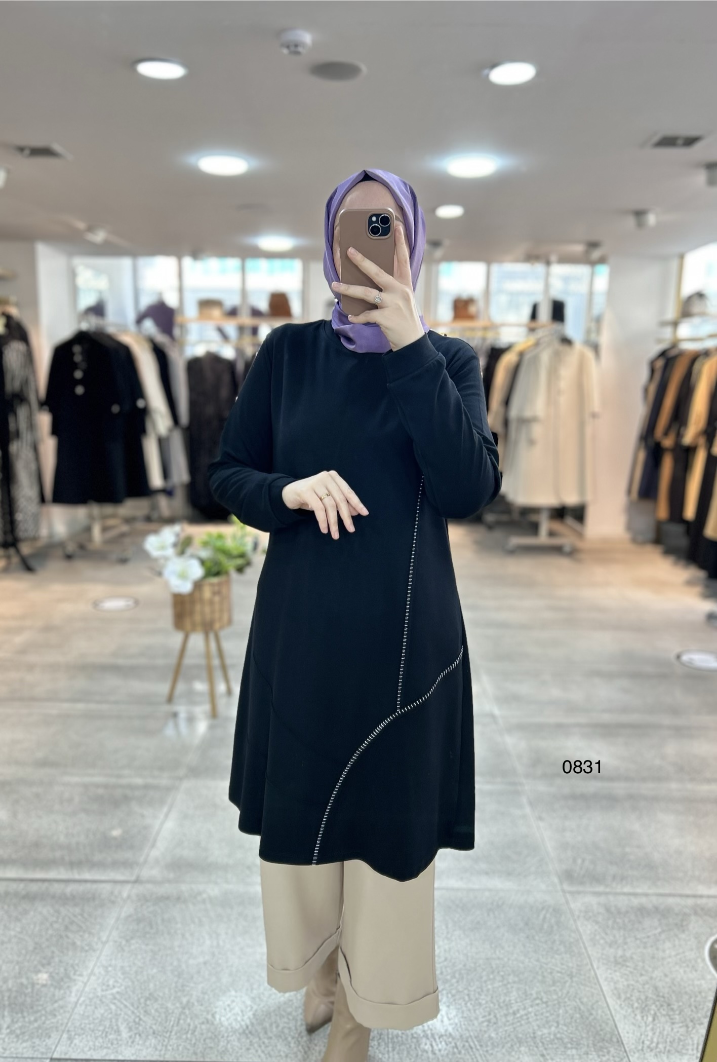 0831 Uzun Tunik - Görsel 3