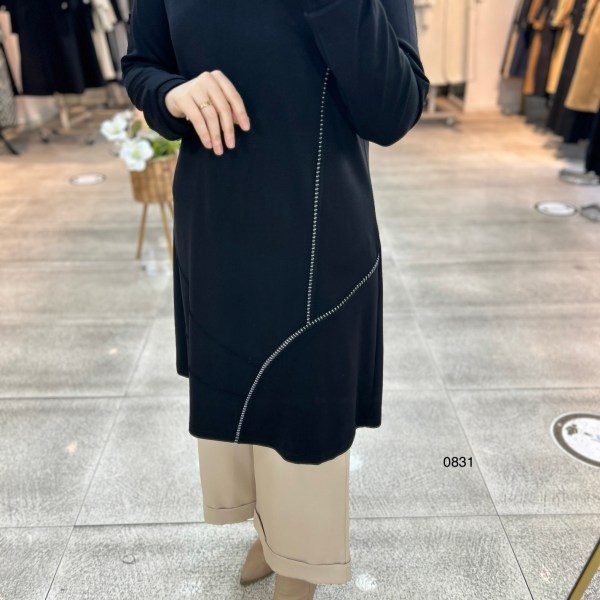 0831 Uzun Tunik - Görsel 4