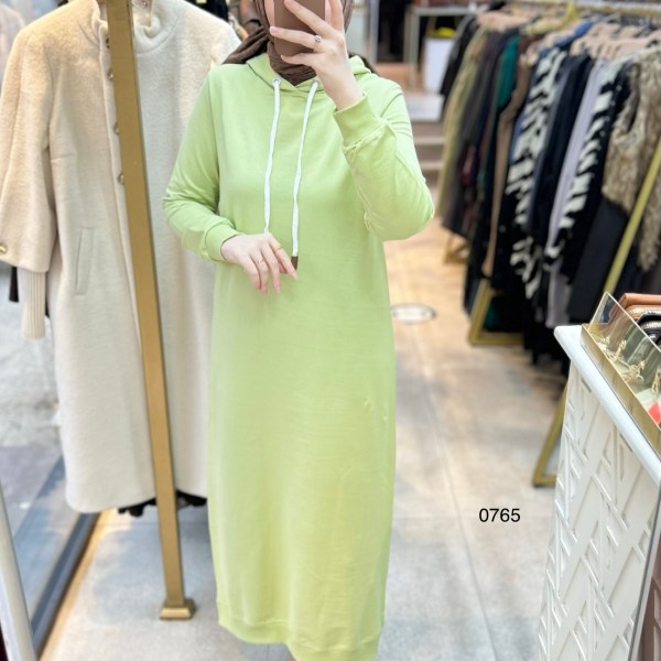 0765 Kapüşonlu Spor Elbise - Görsel 21