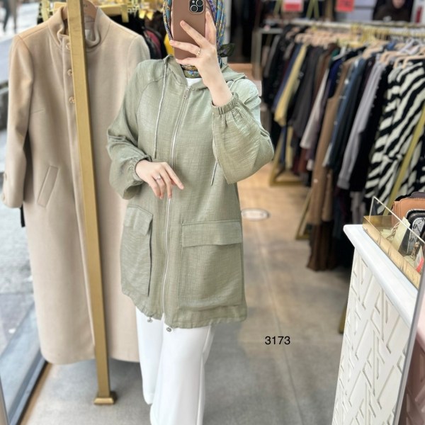 3173 Cepli Fermuarlı Kap - Görsel 17