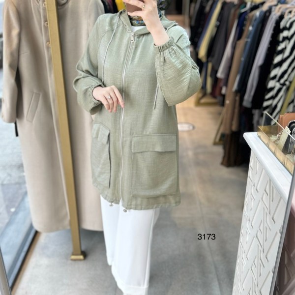 3173 Cepli Fermuarlı Kap - Görsel 16