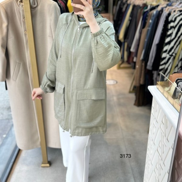 3173 Cepli Fermuarlı Kap - Görsel 14