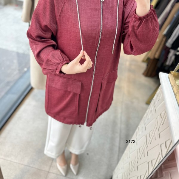 3173 Cepli Fermuarlı Kap - Görsel 8