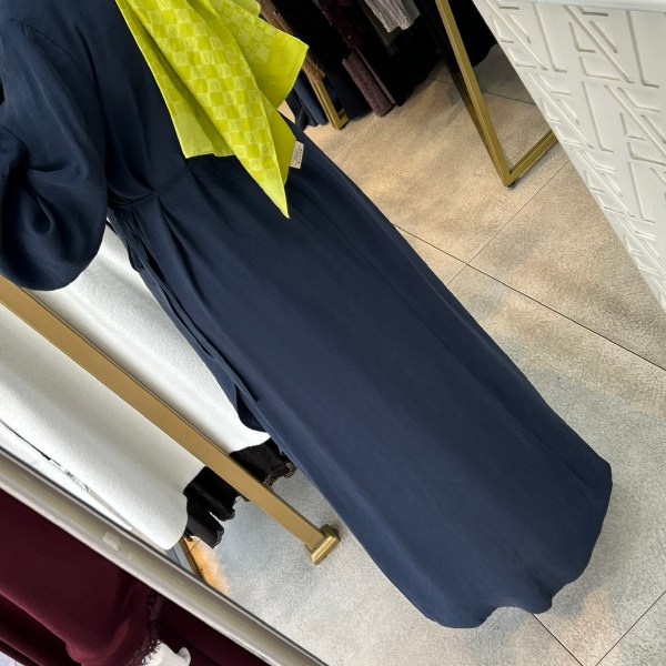 1345 Asimetrik Kesim Elbise - Görsel 8