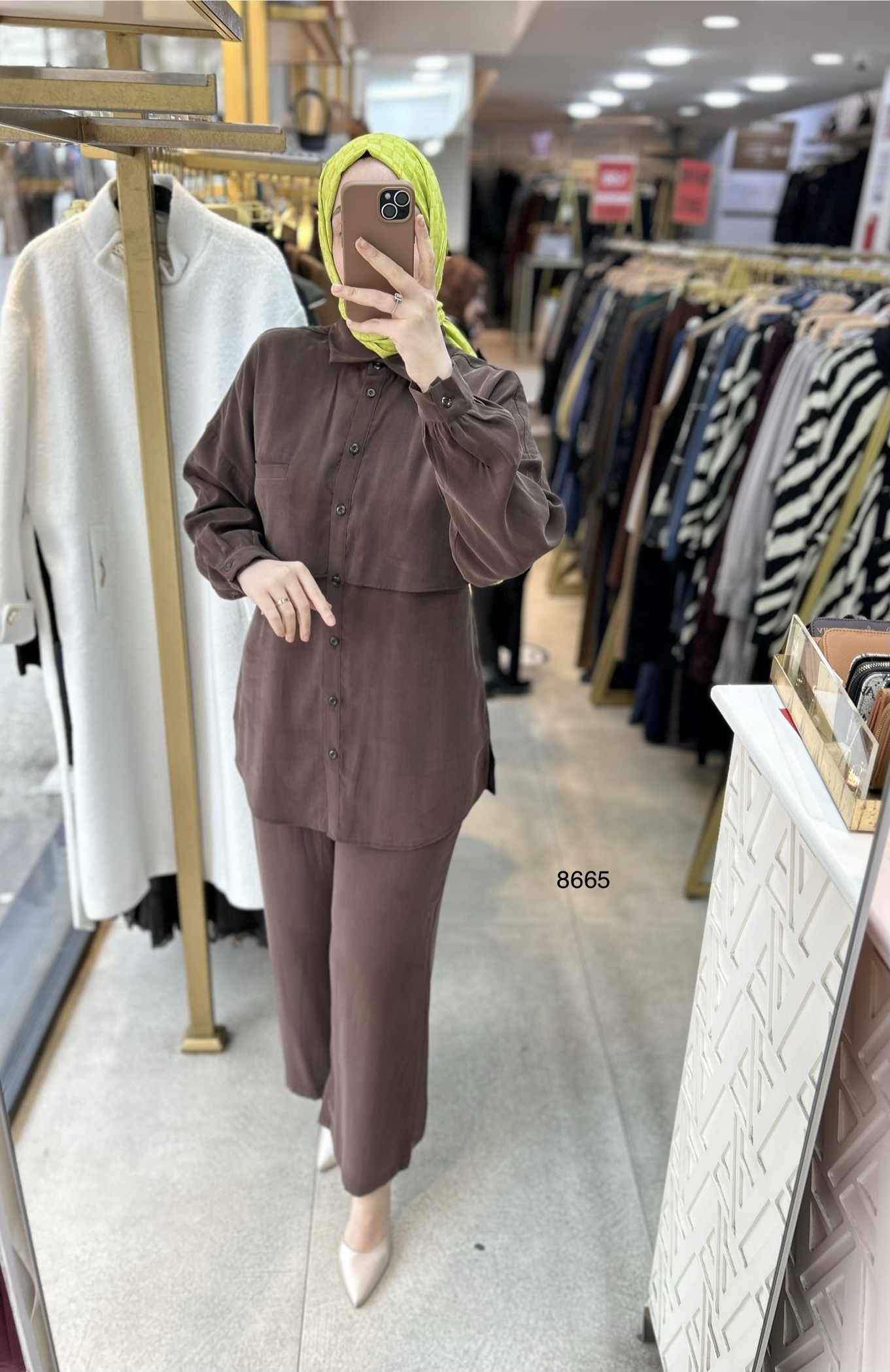 8665 Tencel Kumaş Takım