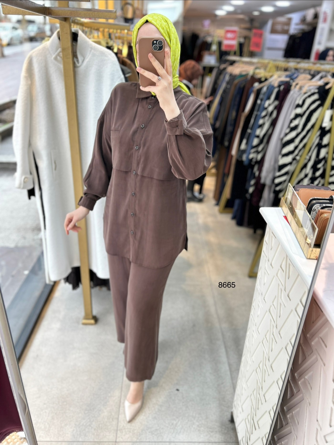 8665 Tencel Kumaş Takım