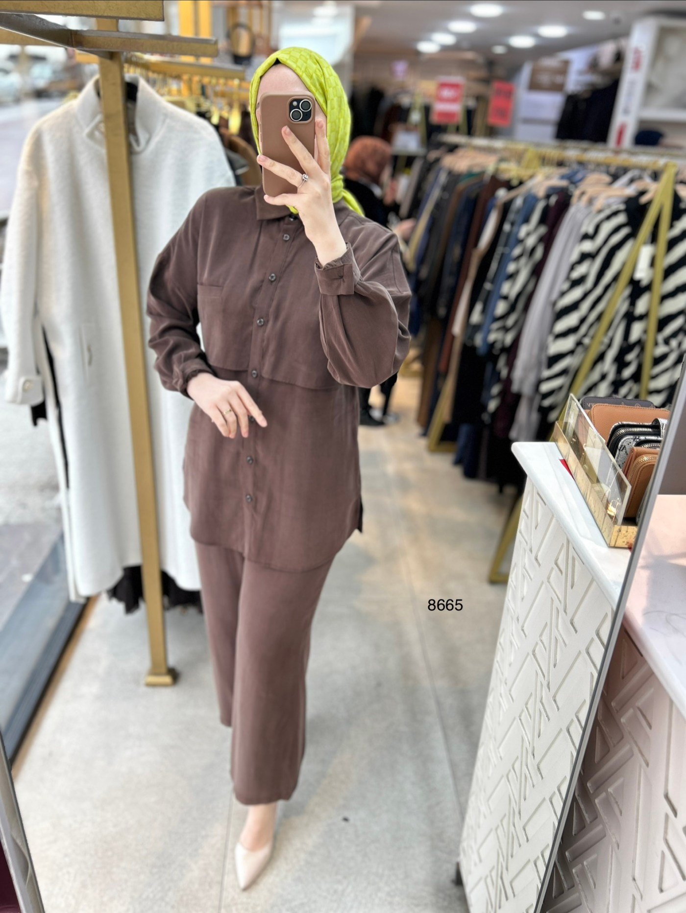 8665 Tencel Kumaş Takım