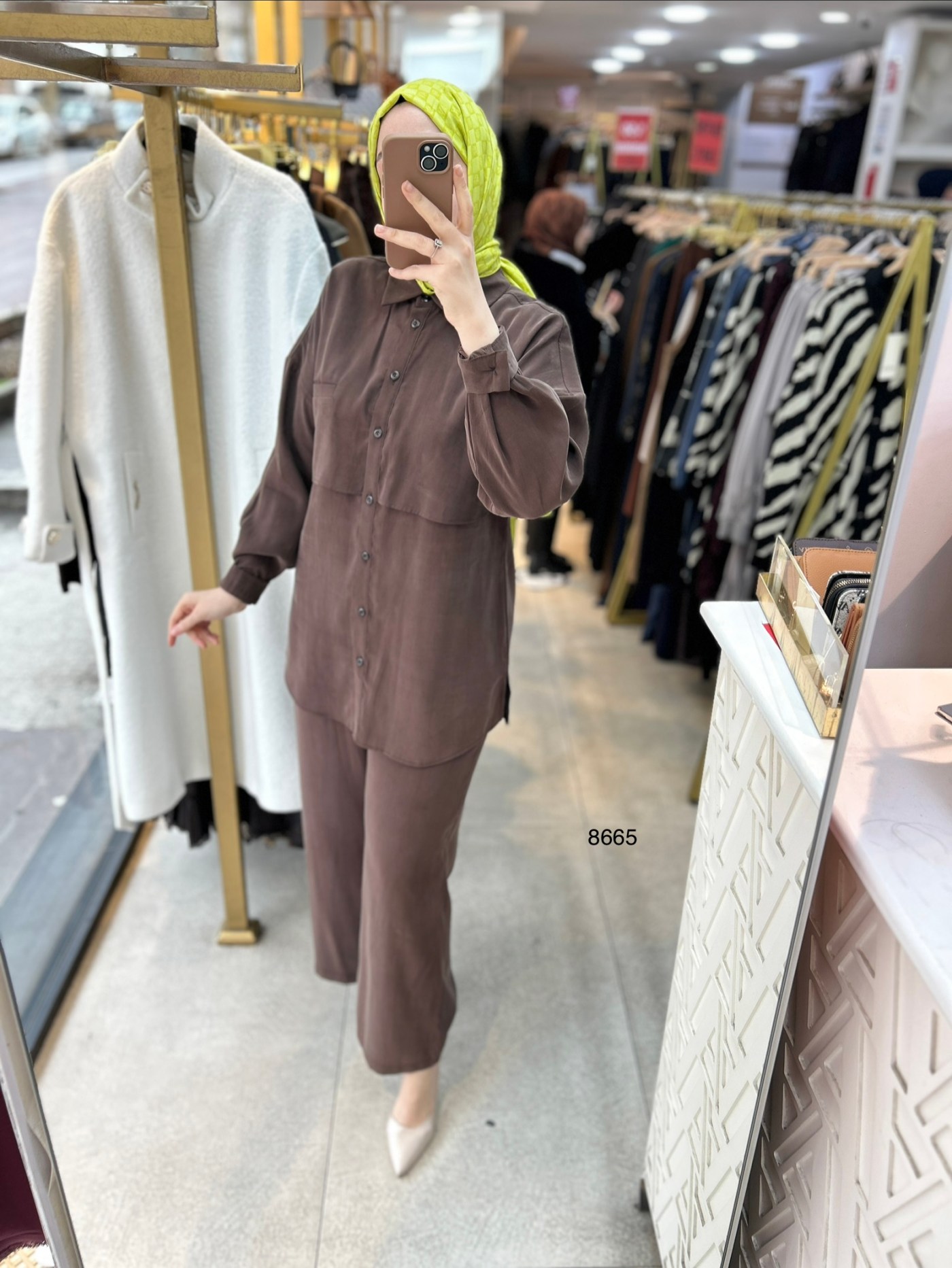 8665 Tencel Kumaş Takım