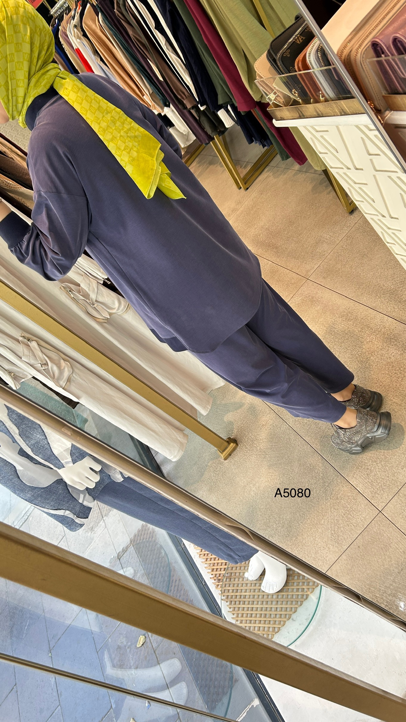 A5080 Ribana Detaylı Oysho Kumaş Takım