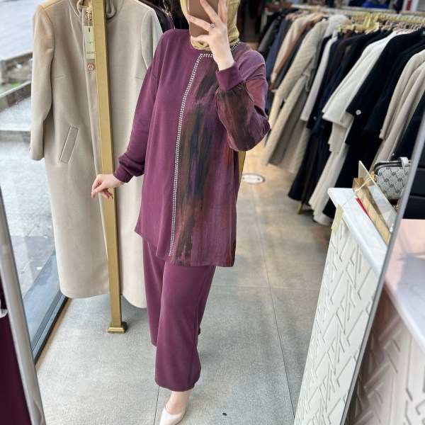 2298 Cupra Detaylı Oysho Takım - Görsel 1