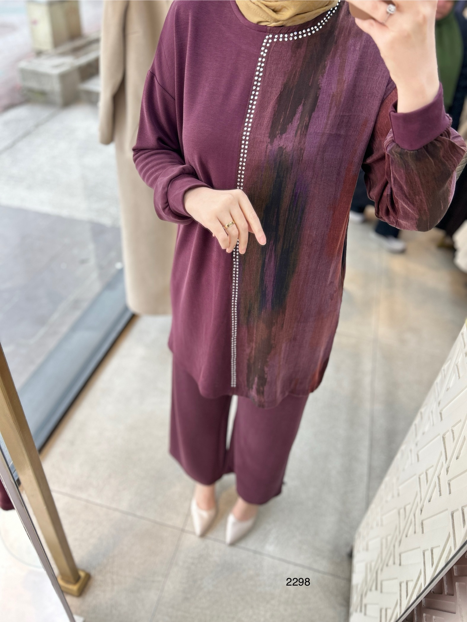 2298 Cupra Detaylı Oysho Takım - Görsel 4